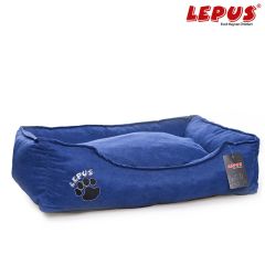 Lepus Soft Köpek Yatağı Lacivert Medium 60x44x22 Cm