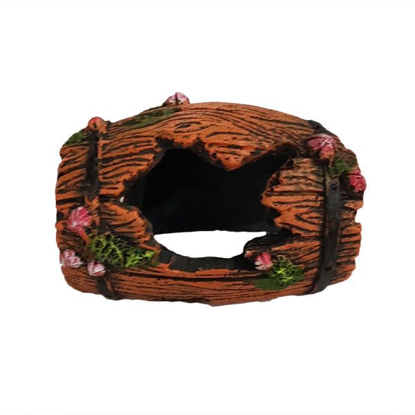 Chicos Akvaryum Dekoru Fıçı 9.7x6.3x6.2 Cm