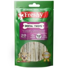 Freshy Dental Burgu Köpek Ödülü 20'li Paket - 120 gr