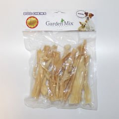 Garden Mix Kurutulmuş Kuzu Kelle Derisi Köpek Ödül Maması Beyaz 100 Gr