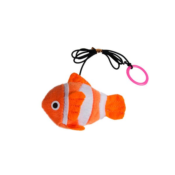 Karlie Catnipli İpli Peluş Kedi Oyuncağı 9 Cm