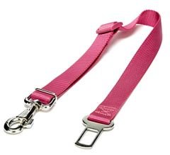 Doggie Dokuma Emniyet Kemerli Köpek Gezdirme Tasma Aparatı Medium Mor 2.5x50-80 Cm