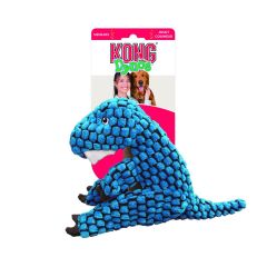 Kong Dynos T-Rex Peluş Köpek Oyuncağı Small Mavi