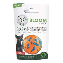 M-Pets Bloom Ball Parçalanmaz Top Köpek Oyuncağı 7 Cm Turuncu