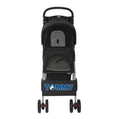 Tommy Evcil Hayvan Arabası 80.5x45.5x101 Max Siyah 15 Kg