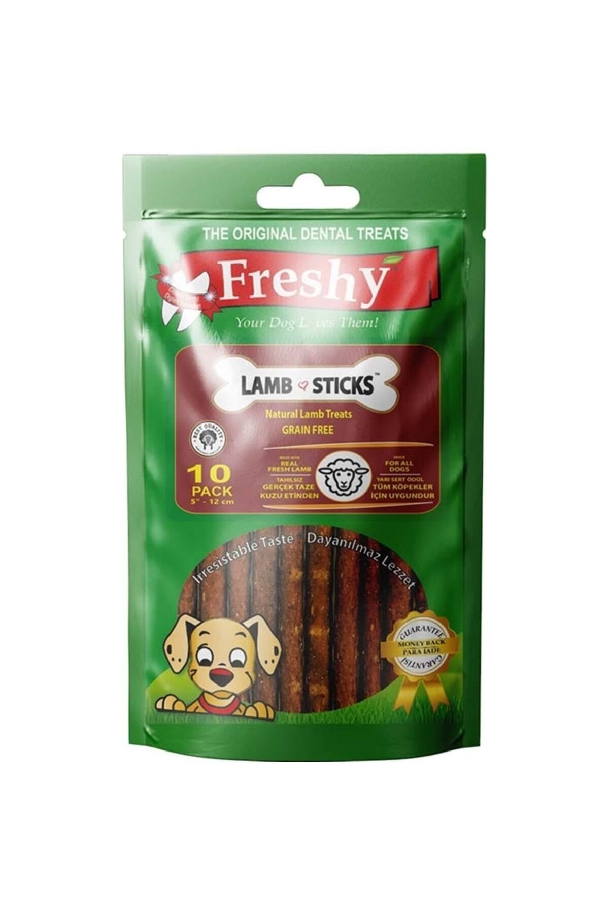 Freshy Kuzulu Tahılsız Taze Kuzu Etinden Çubuk Ödül 100 gr