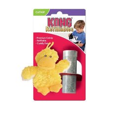Kong Catnipli Ödül Hazneli Peluş Ördek Kedi Oyuncağı 9 Cm
