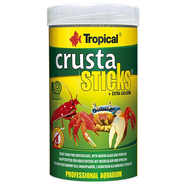 Tropical Crusta Sticks Deniz Kabukluları için Çubuk Yem 100 Ml 70 Gr