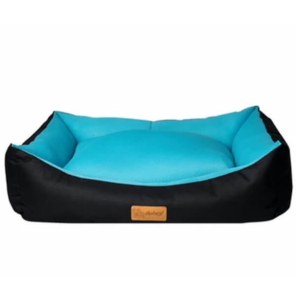 Dubex Dondurma Dikdörtgen Yatak VR09 Siyah A.Mavi (XL) 95x70x22h Cm