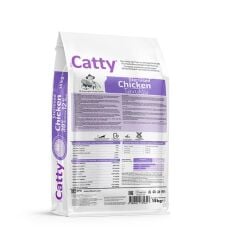 Catty Tavuklu Kısırlaştırılmış Yetişkin Kedi Maması 15 Kg