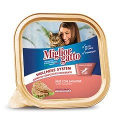 Miglior Somonlu Yetişkin Kedi Konservesi 100 Gr