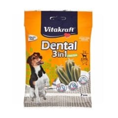 Vitakraft Mentol ve Çinko Katkılı Ağız ve Diş Sağlığı İçin Orta Irk Köpek Ödülü 7 Adet