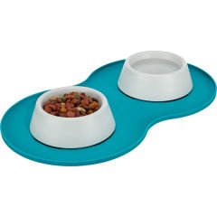 Trixie Kedi ve Köpek Silikon Mama ve Su Kabı Altlığı 48x27 Cm