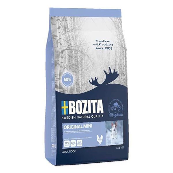 Bozita Orjinal Mini Tavuk Etli Yetişkin Köpek Maması 4.8 Kg