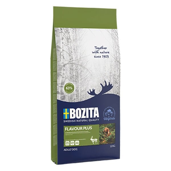 Bozita Flavour Plus Geyik Etli Yetişkin Köpek Maması 12 Kg