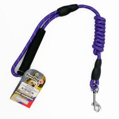 Euro Dog Köpek Uzatma Tasması Reflektörlü Mor 8 Mm 120 Cm