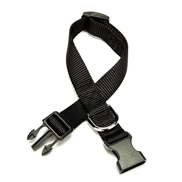 Doggie Classic  Dokuma Köpek Boyun Tasması Medium Siyah 2x30-45 Cm