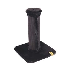 M-Pets Panther Premium Colonna Peluş Kedi Tırmalama Tahtası Siyah 50x50x65 Cm