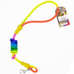 Euro Dog Köpek Uzatma Tasması Gökkuşağı 8 Mm 120 Cm