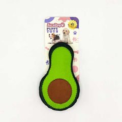 Euro Dog Puppy Toys Peluş Avakado Yavru Köpek Oyuncağı Kahverengi/Siyah/Yeşil