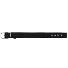 Actirex Sade Köpek Boyun Tasması Siyah M 2.5x42-50 Cm