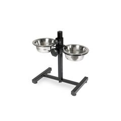 Karlie Çelik Köpek Mama ve Su Kabı 2x280 Ml
