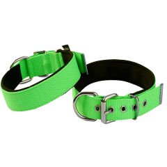 Actirex Neon Köpek Boyun Tasması Yeşil Medium 2.5x42-50 Cm