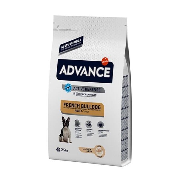 Advance French Bulldog Yetişkin Köpek Maması 2.5 Kg