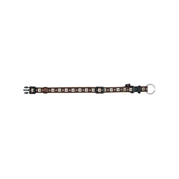 Trixie Köpek Boyun Tasması Desenli Medium Kahverengi 15 Mm 30-45 Cm
