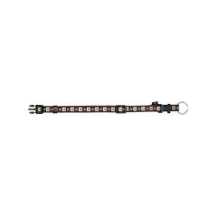 Trixie Köpek Boyun Tasması Desenli Medium Kahverengi 15 Mm 30-45 Cm