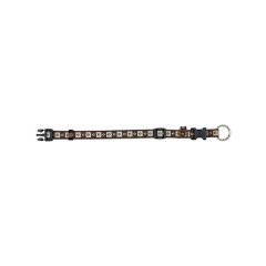 Trixie Köpek Boyun Tasması Desenli Large Kahverengi 20 Mm 35-55 Cm