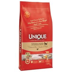 Unique Tavuk Etli Kısırlaştırılmış Yetişkin Kedi Maması 10+2 Kg Hediyeli