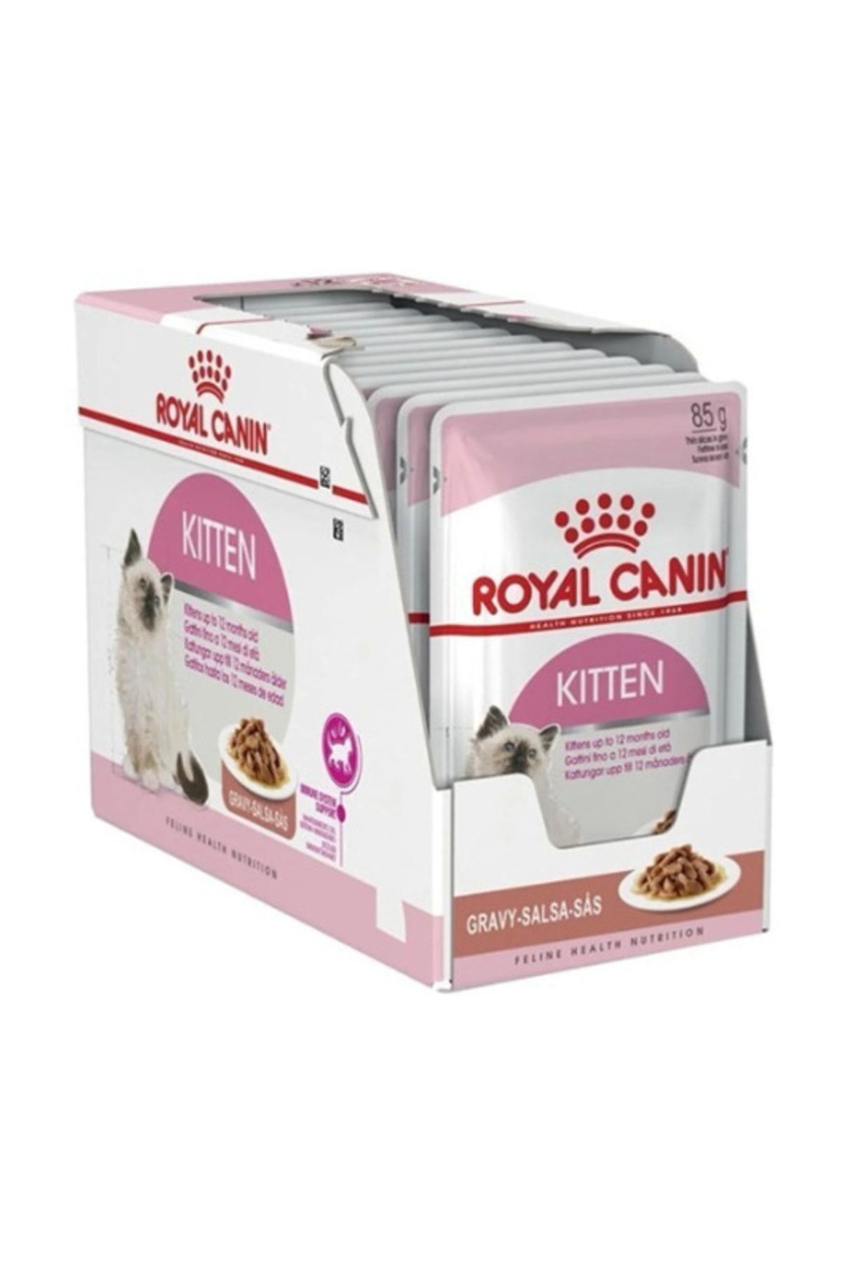 Royal Canin Gravy Pouch Yavru Kedi Konservesi 85 gr X 12 Adet