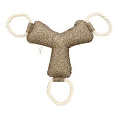 Pet Comfort İpli Bumerang Köpek Oyuncağı Kahverengi 30 Cm