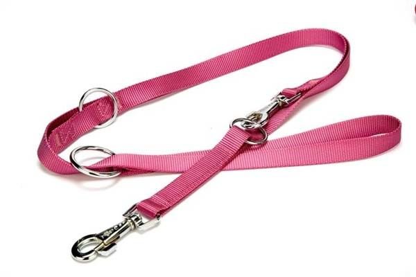 Doggie Classic Dokuma Köpek Gezdirme Tasması Medium Mor 2x120-190 Cm