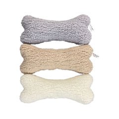 Pet Comfort Kemik Şekilli Peluş Köpek Oyuncağı Kahverengi 25 Cm