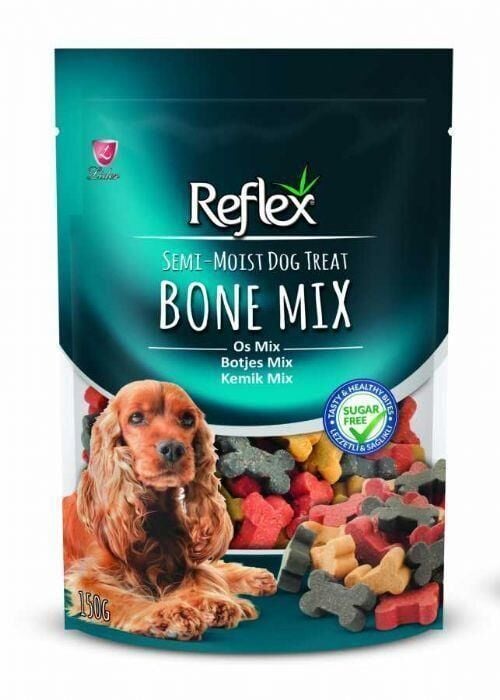 Reflex Bone Mix Karışık Kemik Yarı Islak Köpek Ödülü 150 gr
