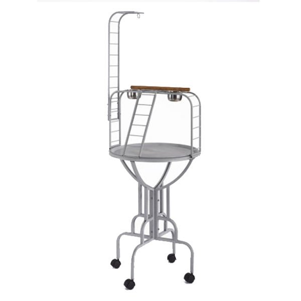 Qh Pet Cage Papağan Sehpası Siyah 61x60x120 Cm