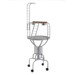 Qh Pet Cage Papağan Sehpası Siyah 61x60x120 Cm