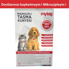 Mytag Mikro Çipli Köpek Tasma Künyesi
