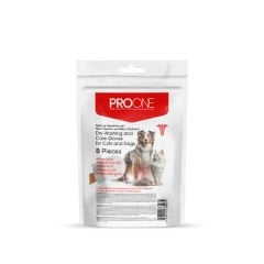 ProOne Kedi ve Köpekler için Kuru Yıkama ve Bakım Eldiveni 8 Adet