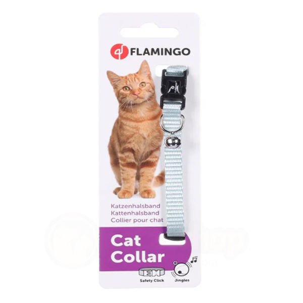 Flamingo Art Sport Kedi Boyun Tasması Mavi 30 Cm