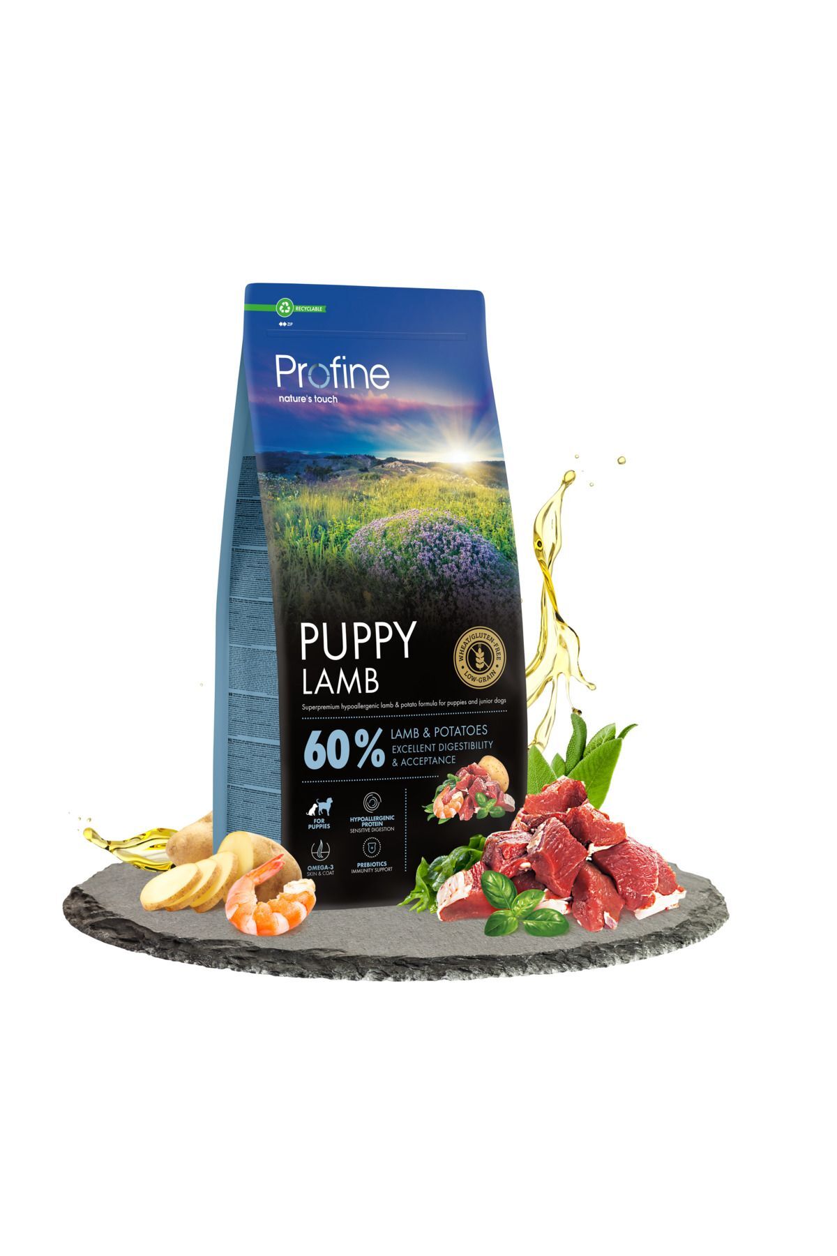 Profine Glutensiz Kuzulu Yavru Köpek Maması 12 kg