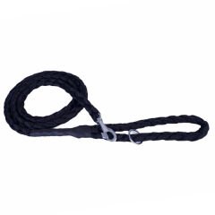Doggie Örgülü Dokuma Köpek Gezdirme Tasması Medium Siyah 2x100 Cm