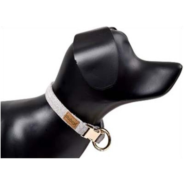 Dubex G-Dog Köpek Boyun Tasması Açık Gri Small 15 Mm 19-30 Cm