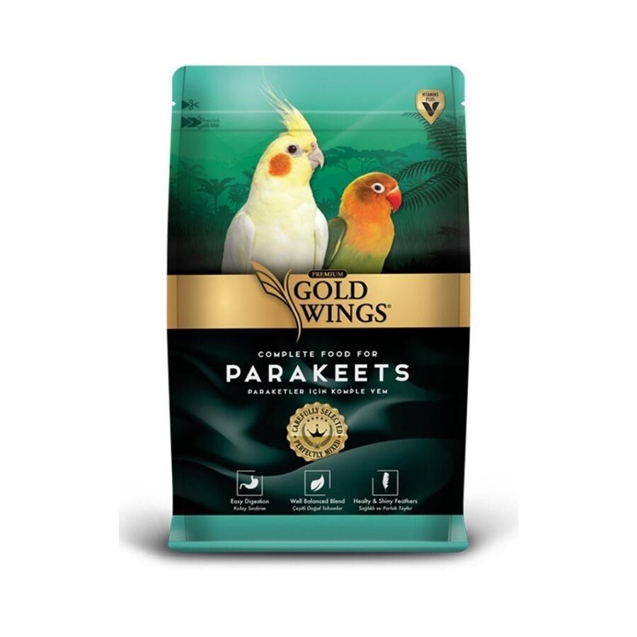 Gold Wings Premium Pareket Kuş Yemi 1 kg