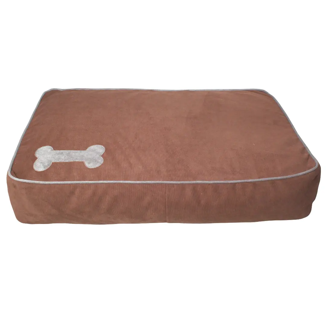 Lepus Dolcemera Kedi ve Köpek Yatağı Kahverengi 100x70x20 Cm