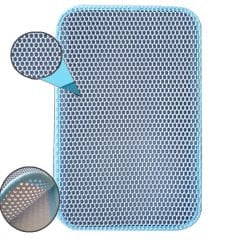 Pets Kedi Elekli Kum Toplama Paspası Mavi 66x116 Cm