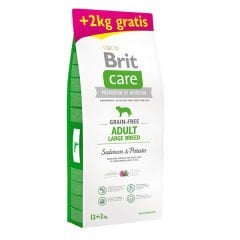 Brit Care Adult Tahılsız Somonlu Patatesli Büyük Irk Yetişkin Köpek Maması 12+2 Kg Hediyeli