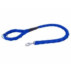 Doggie Örgülü Dokuma Köpek Gezdirme Tasması Medium Mavi 3x100 Cm